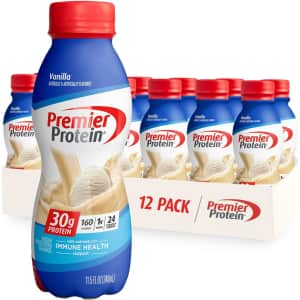 Premier Protein Shake 12-Pack for $27