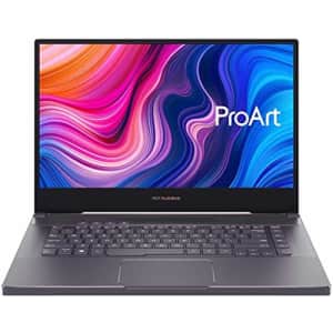 ASUS ProArt StudioBook 15 Mobile Workstation Laptop, 15.6 UHD NanoEdge Bezel, Intel Core i7-9750H, for $3,798 ASUS ProArt StudioBook 15 Mobile Workstation Laptop, 15.6 UHD NanoEdge Bezel, Intel Core i7-9750H, for $3,798