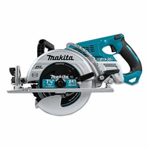 Makita XSR01Z-R 18V X2 LXT Cordless Lithium-Ion Brushless 7-1/4 in. Rear Handle Circular Saw for $130