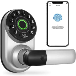 NGTeco Keyless Entry Door Lock with Fingerprint Sensor for $147 NGTeco Keyless Entry Door Lock with Fingerprint Sensor for $147