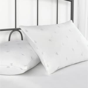 Lauren Ralph Lauren Logo Down Alternative Pillow 2-Pack for $15 Lauren Ralph Lauren Logo Down Alternative Pillow 2-Pack for $15