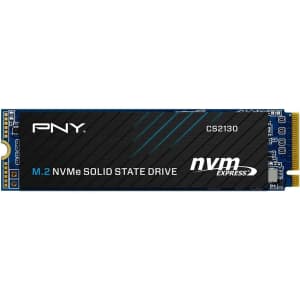 PNY CS2130 2TB M.2 PCIe NVMe Gen3 x4 Internal SSD for $161
