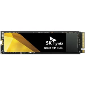 SK Hynix Gold P31 500GB PCIe NVMe M.2 SSD for $62