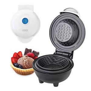 Dash DMWBM100GBWH04 Mini Waffle Maker for Breakfast, Burrito Bowls, Ice Cream and Other Sweet for $18 Dash DMWBM100GBWH04 Mini Waffle Maker for Breakfast, Burrito Bowls, Ice Cream and Other Sweet for $18