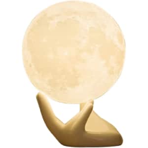 Mydethun Moon Lamp w/ Touch Control for $17