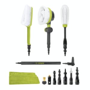 Sun Joe Universal Pressure Washer Auto Cleaning Brushes Set for $40