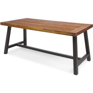 Christopher Knight Home Carlisle Acacia Wood Outdoor Dining Table for $213