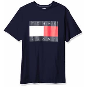 Tommy Hilfiger Big & Tall Men's Big and Tall Short Sleeve T-Shirt, Black IRIS, XL-TL for $53 Tommy Hilfiger Big & Tall Men's Big and Tall Short Sleeve T-Shirt, Black IRIS, XL-TL for $53