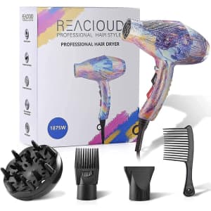 Reacloud 1,875W Hair Dryer for $50