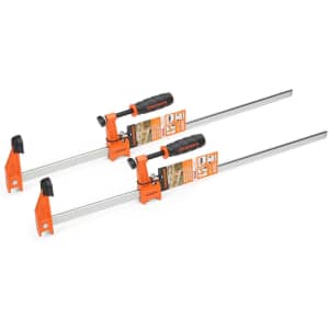 Jorgensen 24" Steel Bar Clamp 2-Pack for $30 Jorgensen 24" Steel Bar Clamp 2-Pack for $30