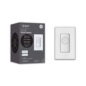 GE Lighting 93105002 C by GE On/Off Button Style Works with Alexa + Google Home Without Hub, for $24
