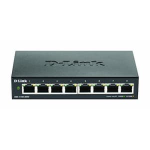 D-Link Ethernet Switch, 8 Port Smart Managed Gigabit Desktop EEE Network Internet (DGS-1100-08V2) for $52 D-Link Ethernet Switch, 8 Port Smart Managed Gigabit Desktop EEE Network Internet (DGS-1100-08V2) for $52