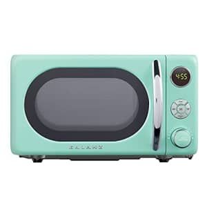 Galanz GLCMKA07GNR-07 Retro Microwave Oven, 0.7 Cu.Ft, Surf Green (Renewed) for $83