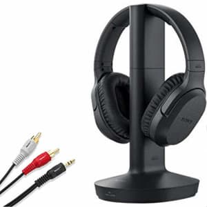 Sony Wireless RF Headphone 150-Foot Range, Noise Reduction, Volume Control, Voice Mode, 20-Hr for $128