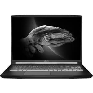 MSI Creator i7 16" Laptop w/ w/ 512GB SSD, Nvidia GeForce RTX 3060 for $1,399