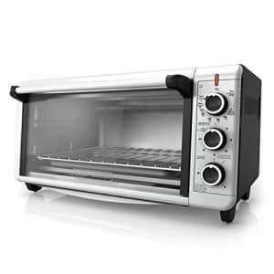 Black + Decker BLACK+DECKER TO3240XSBD 8-Slice Extra Wide Convection Countertop Toaster Oven, Includes Bake Pan, for $90 Black + Decker BLACK+DECKER TO3240XSBD 8-Slice Extra Wide Convection Countertop Toaster Oven, Includes Bake Pan, for $90