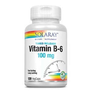 Solaray B-6 TSTR Supplement, 100mg | 120 Count for $13 Solaray B-6 TSTR Supplement, 100mg | 120 Count for $13