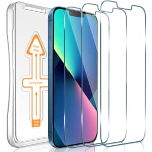 Janmitta Screen Protector 3-Pack for iPhone 13 or 13 Pro for $3 Janmitta Screen Protector 3-Pack for iPhone 13 or 13 Pro for $3