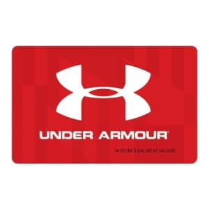 $50 Under Armour Gift Card w/ $10 Best Buy Gift Card: $50