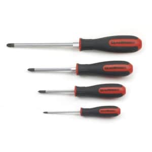 GEARWRENCH 4 Pc. Pozidriv Screwdriver Set with Dual Material Handles - 80061 for $50