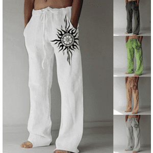 Men's Drawstring Casual Pants: 2 for $19