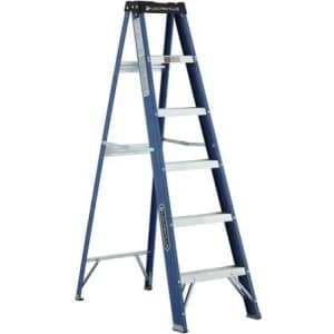Louisville Ladder 6-Foot Fiberglass Ladder for $80 Louisville Ladder 6-Foot Fiberglass Ladder for $80