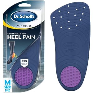 Dr. Scholl's Men's or Women's Pain Relief Orthotics for Heel Pain for $12 Dr. Scholl's Men's or Women's Pain Relief Orthotics for Heel Pain for $12