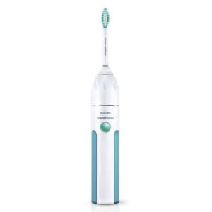 Philips Sonicare HX5611/01 Essence Rechargeable Electric Toothbrush, Mid-Blue for $21