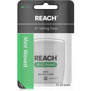 Reach 55-Yard Waxed Dental Floss: 92 cents via Sub & Save Reach 55-Yard Waxed Dental Floss: 92 cents via Sub & Save