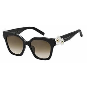 Marc Jacobs Women's Daisy Sunglasses, Black, One Size for $58