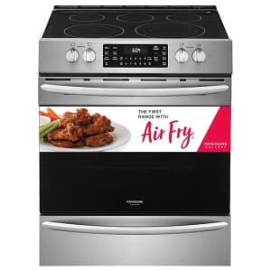 Frigidaire Gallery 30" Smooth Surface Electric Range with Airfry for $1,199 Frigidaire Gallery 30" Smooth Surface Electric Range with Airfry for $1,199