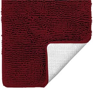 Gorilla Grip Luxury Chenille Bathroom Rug Mat, Extra Soft and Super Absorbent Shaggy Rugs, Machine for $20