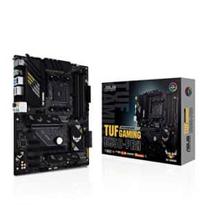 ASUS TUF Gaming B550-PRO AMD AM4(Ryzen 5000/3000) ATX Gaming Motherboard (PCIe 4.0,12+2 Power for $140