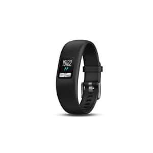 Garmin vvofit 4 activity tracker with 1+ year battery life and color display. Large, Black. for $70