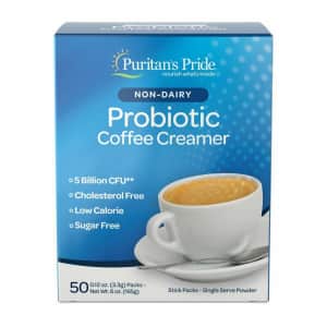 Puritan's Pride Non-Dairy Probiotic Coffee Creamer for $15 Puritan's Pride Non-Dairy Probiotic Coffee Creamer for $15
