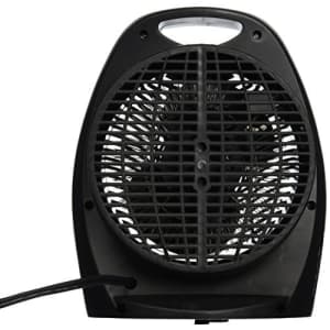 Comfort Zone CZ40BK 1500-Watt Portable Heater with Thermostat, Black for $32