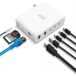 ADG 100W 9-in-1 GaN Charger USB-C Power Hub for $77