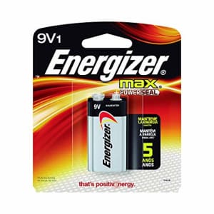 Energizer MAX 9V Alkaline Batteries for $18