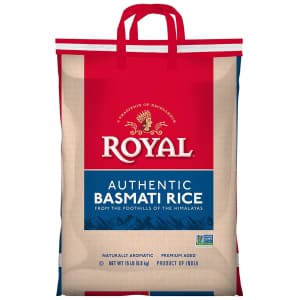 Royal Basmati Rice 15-lb. Bag for $11