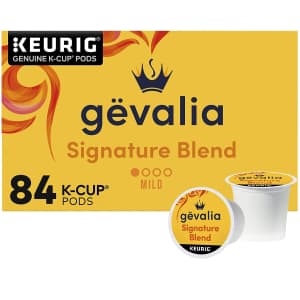 Gevalia Signature Blend Mild Roast 84-Count K-Cup Coffee Pods for $21 w/ Sub & Save
