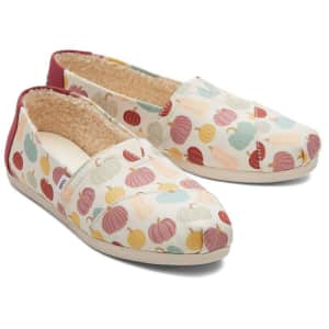 Toms Kick Off To Fall Sale: Buy 1, get 50% off 2nd