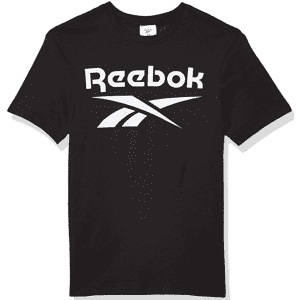 Reebok Men's Stacked Logo T-Shirt for $9 Reebok Men's Stacked Logo T-Shirt for $9