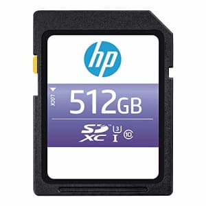 HP 512GB sx330 Class 10 U3 SDXC Flash Memory Card for $70 HP 512GB sx330 Class 10 U3 SDXC Flash Memory Card for $70