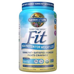 Garden of Life Raw Organic Fit Powder, High Protein for Weight Loss (28g) Plus Fiber, Probiotics & for $43