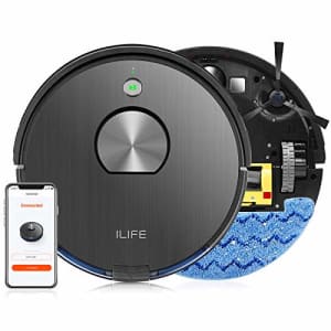 ILIFE A10 Mopping Robot Vacuum, 2-in-1 Robot Vacuum and Mop, Lidar Navigation and Mapping, 2000Pa for $370