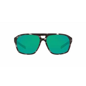Costa Del Mar Men's Switchfoot Rectangular Sunglasses, Ocearch Matte Tiger Shark/Copper Green for $291