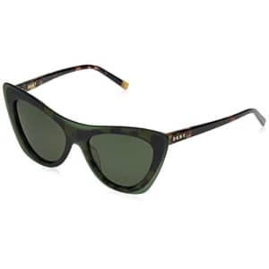 DKNY Women's DK507S Round Sunglasses, Tokyo Tortoise, 49/20/135 for $100