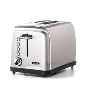 BELLA Classics 2-slice Stainless Steel Toaster for $30