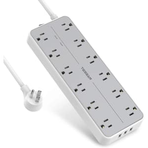 Tessan 12-Outlet Surge Protector Power Strip for $16 Tessan 12-Outlet Surge Protector Power Strip for $16