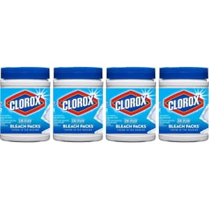 Clorox Zero Splash Bleach Pack 4-Pack for $9.84 via Sub and Save Clorox Zero Splash Bleach Pack 4-Pack for $9.84 via Sub and Save